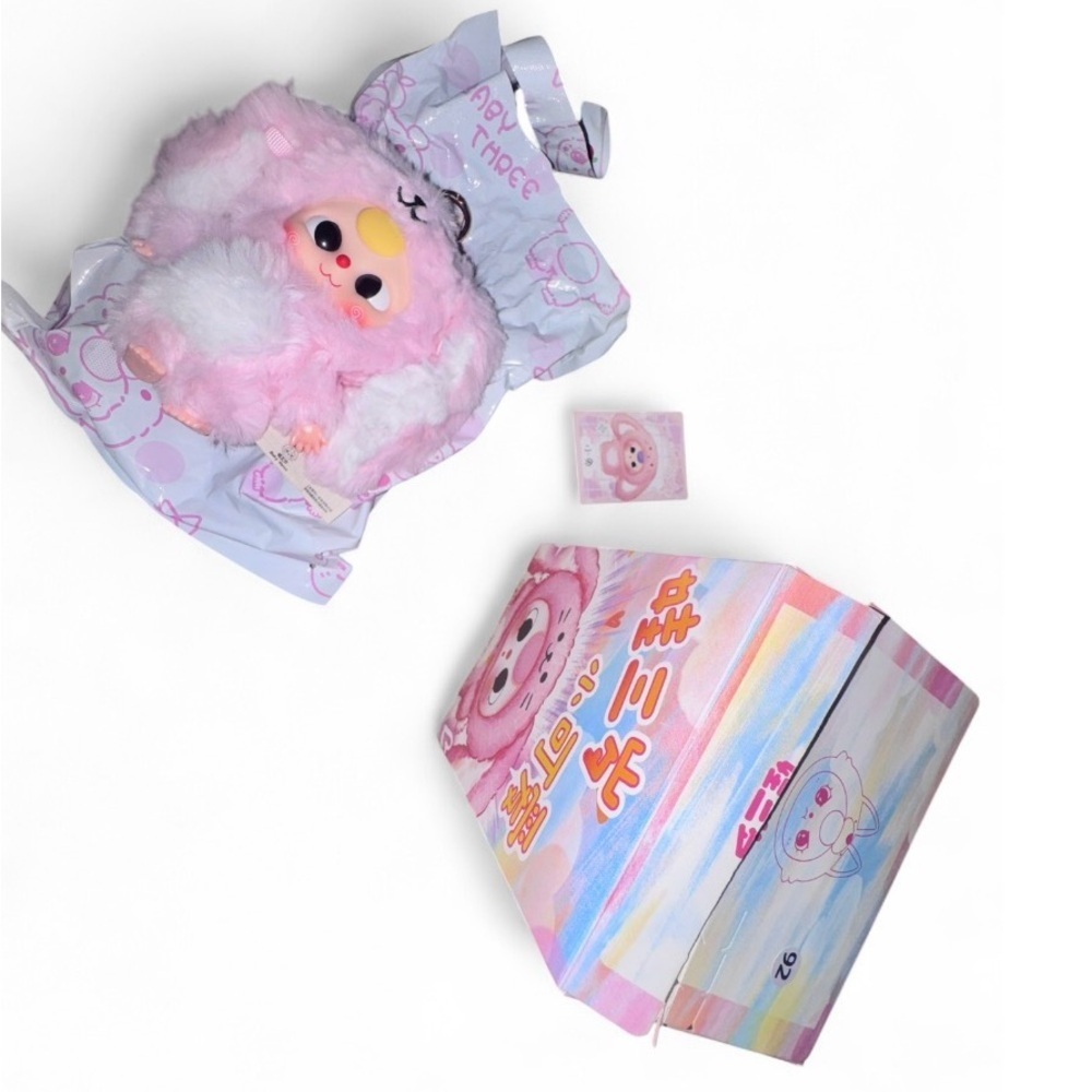 Baby Three De Lovely “Bunny” Plush Pendant — Scented | New & Unused (Confirmed) - Picture 6 of 6